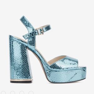 Kenneth Cole Dolly Ankle Strap Platform Heel